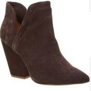NWOB Splendid Cheryl Cone Heel Suede Bootie